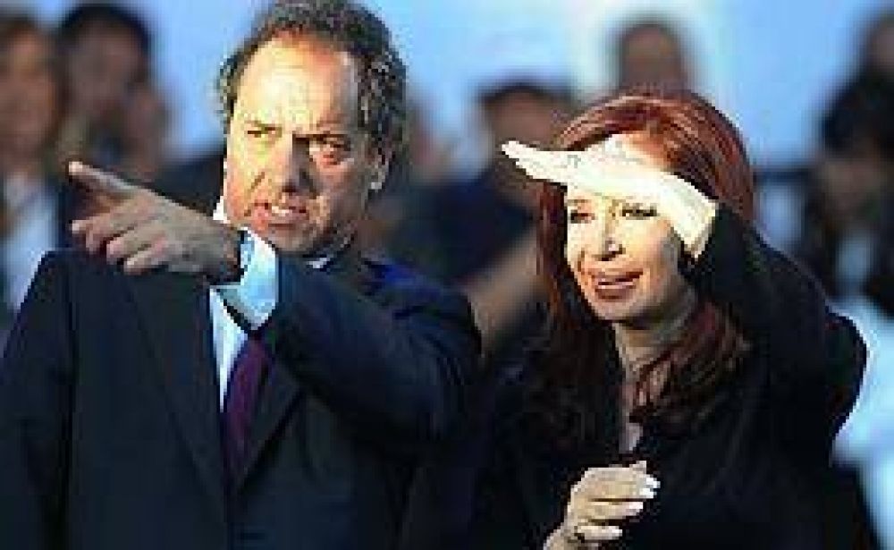 Scioli quiere evitar las presiones a Cristina por la candidatura a la reelecci�n