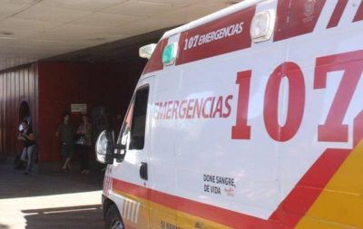 Incidentes en una de las bases del servicio de emergencia 107 