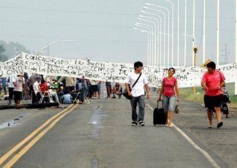Abor�genes de Namqom volver�an a cortar la ruta