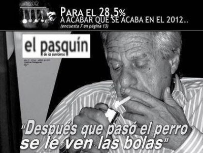 Saiz habl� de �Carlitos� el candidato del PJ, las defraudaciones personales y Mendioroz 