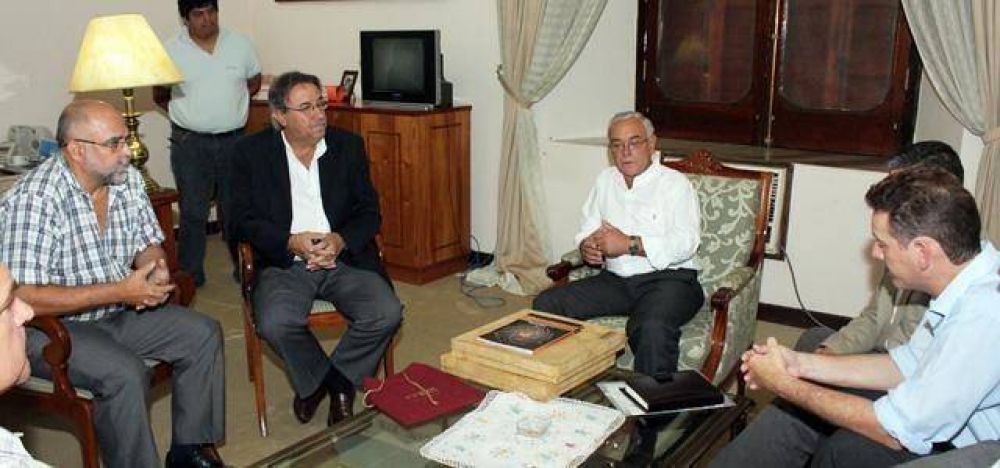 El Ministro Secretario General de la Gobernaci�n Carlos Vignolo recibi� a Intendente uruguayo