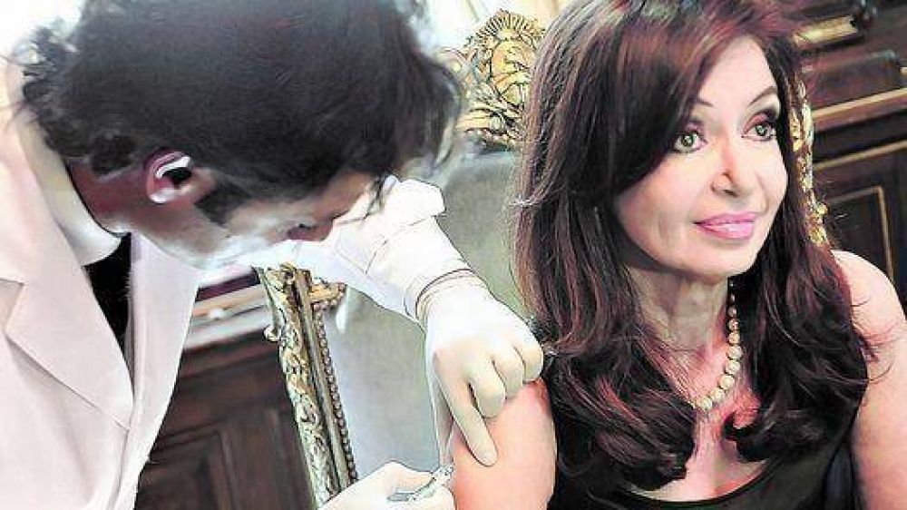 Vacunaron a Cristina contra la gripe para que siga �en forma �ptima�