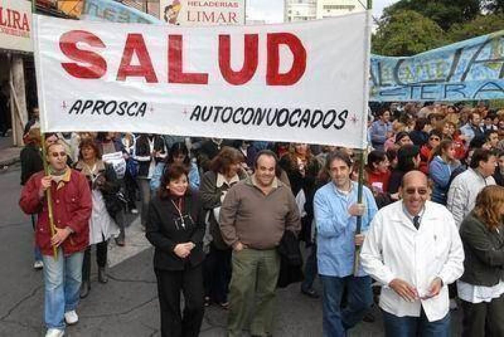 Movilizaci�n en Salud por despido de profesionales