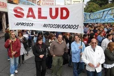 Movilizaci�n en Salud por despido de profesionales