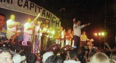 Daniel Capitanich present� su candidatura a intendente