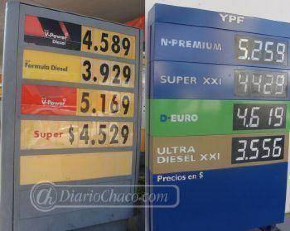 Combustibles: los aumentos ya son oficiales en las estaciones locales 