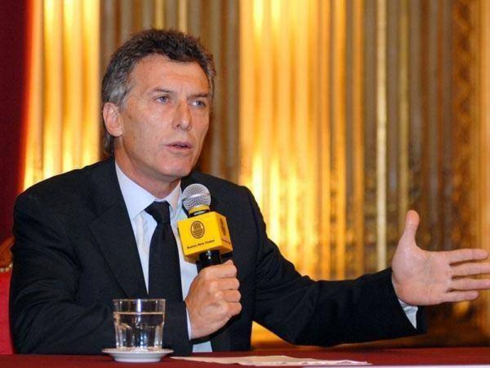 Macri propone unificar la oposici�n en una sola candidatura presidencial