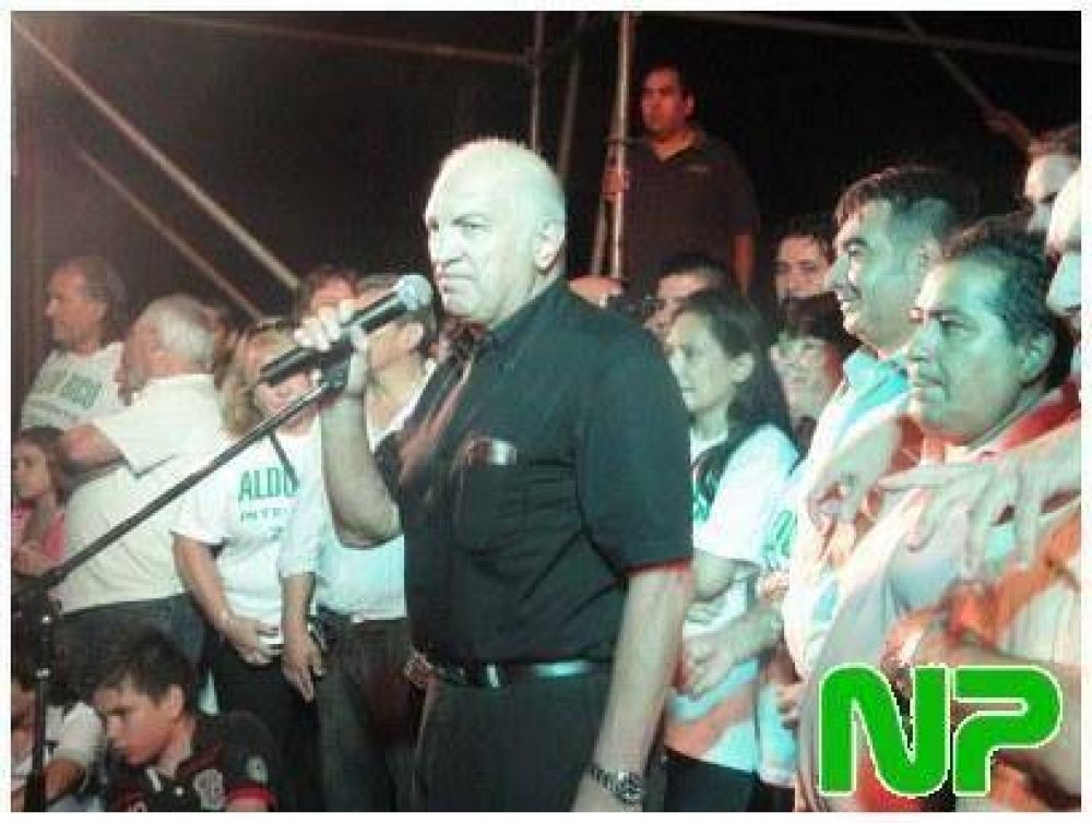 ALDO RICO LANZO SU CANDIDATURA A INTENDENTE 2011 
