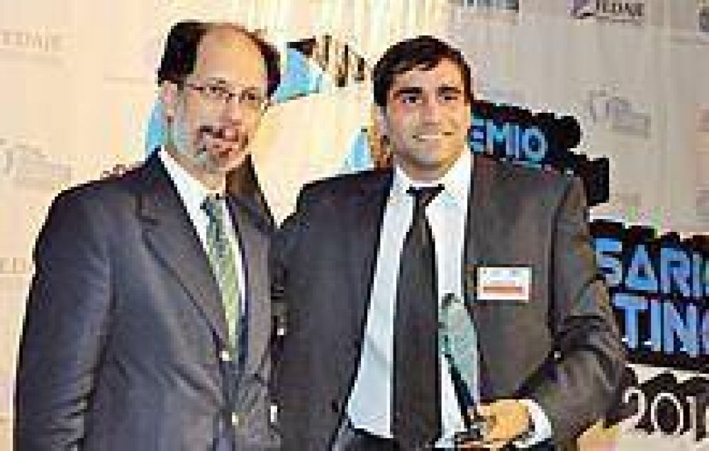 Un santiague�o, elegido el mejor emprendedor joven de todo el pa�s 