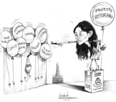 El gabinete de Victoria Borrego no est� rindiendo