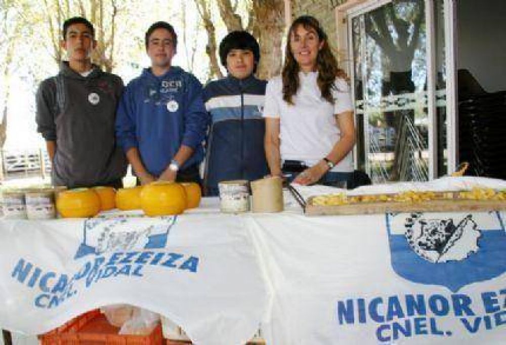 Vidal: La Escuela Nicanor Ezeyza deleita con sus productos 100% caseros