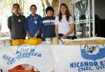 Vidal: La Escuela Nicanor Ezeyza deleita con sus productos 100% caseros