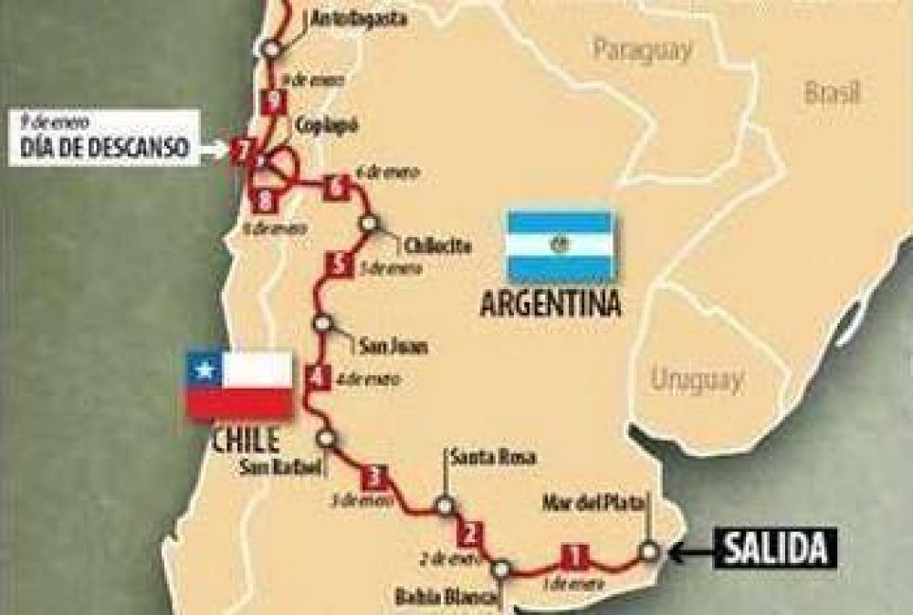 Sigue la duda: �el Dakar pasar� o no por Bah�a?