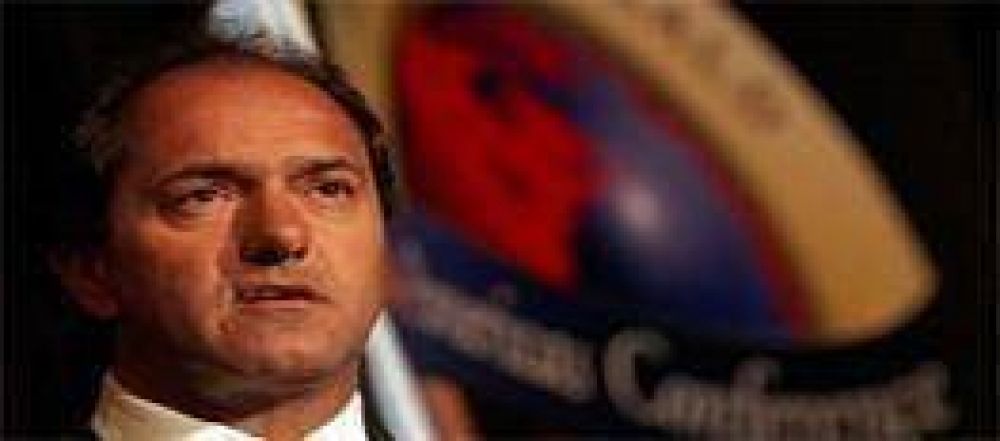 La Provincia "es el lugar ideal para invertir", dijo Scioli