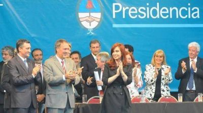 Cristina estren� el acuerdo con el PJ local