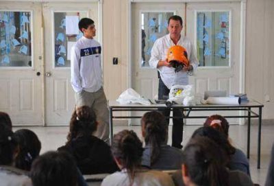 Educaci�n vial en las ecuelas de Malvinas