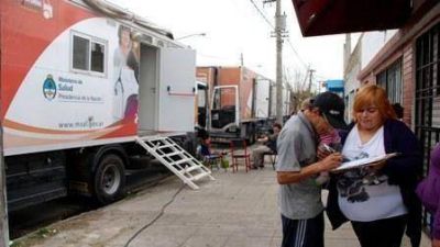 En tres d�as fueron atendidas 400 personas en los operativos de salud en Ciudad Evita