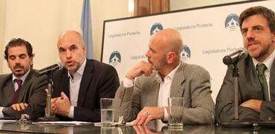 Con elogios cruzados, Larreta y Telerman debatieron sobre la Ciudad y la Polic�a