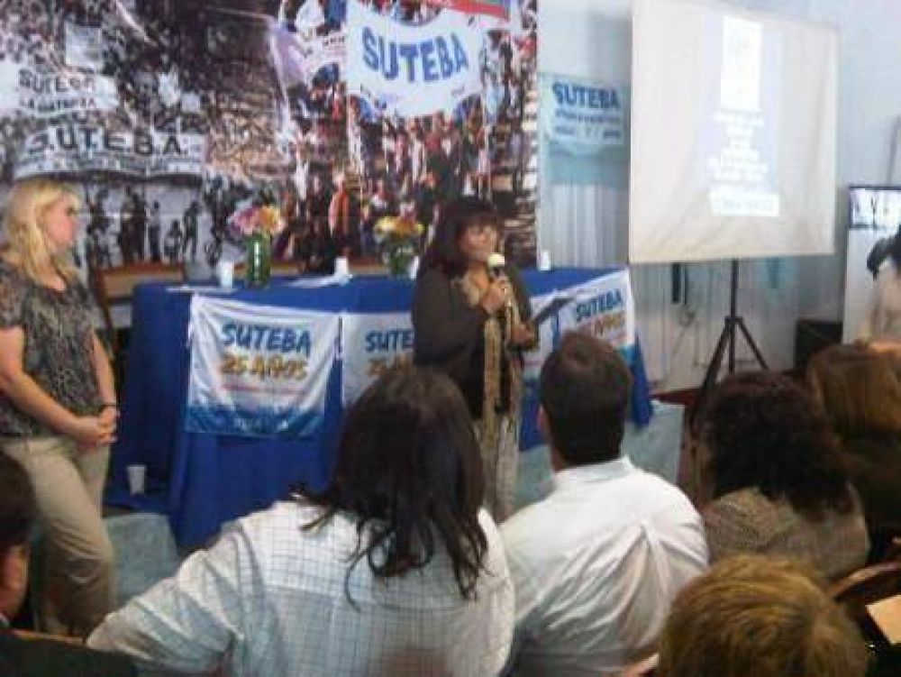 SUTEBA contin�a los festejos por los 25 a�os, en Luj�n
