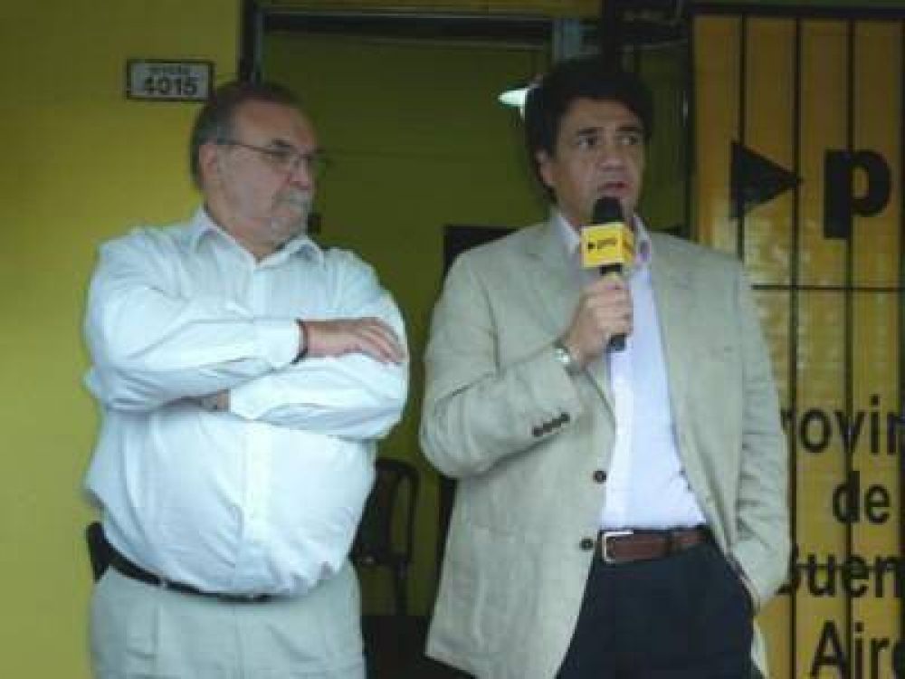 Jorge Macri y Pedro Buonsante inauguraron un nuevo local PRO