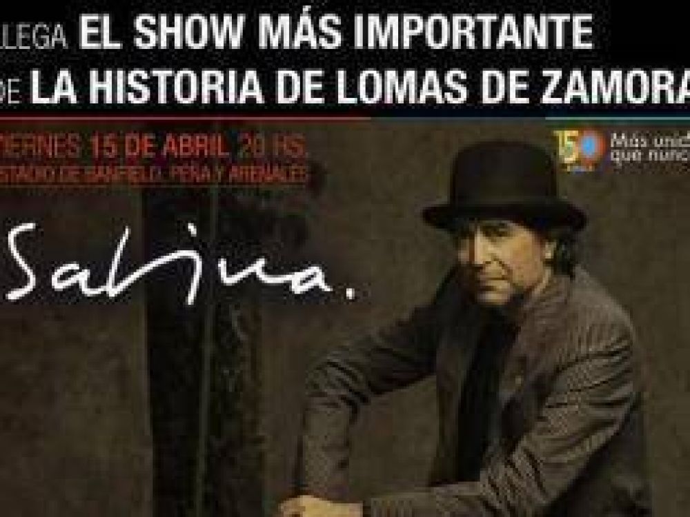 Joaqu�n Sabina: Show gratis en Lomas de Zamora 