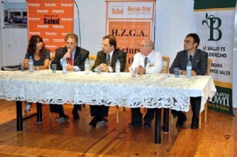Collia inaugur� una residencia para madres en el Hospital O�ativia de Almirante Brown