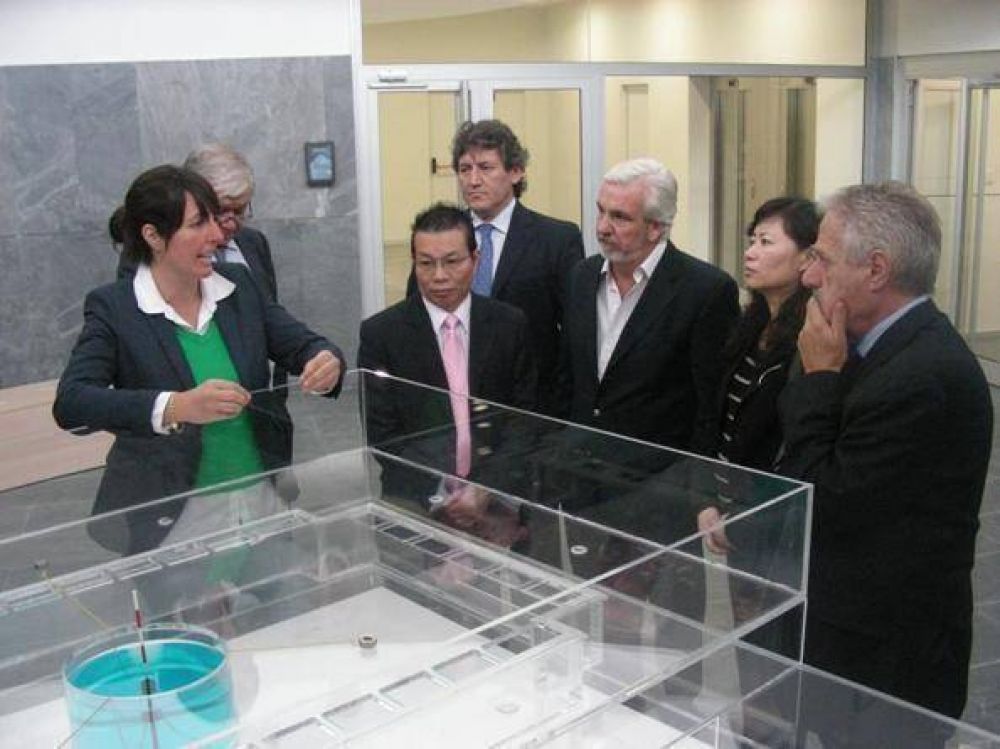 Saiz firm� un acuerdo con Santander y Heilongjang
