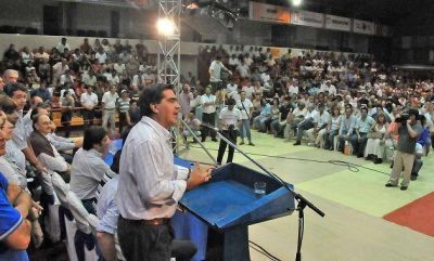 "Estamos orgullosos de lo que hicimos, queremos terminar lo que nos falta", dijo Capitanich