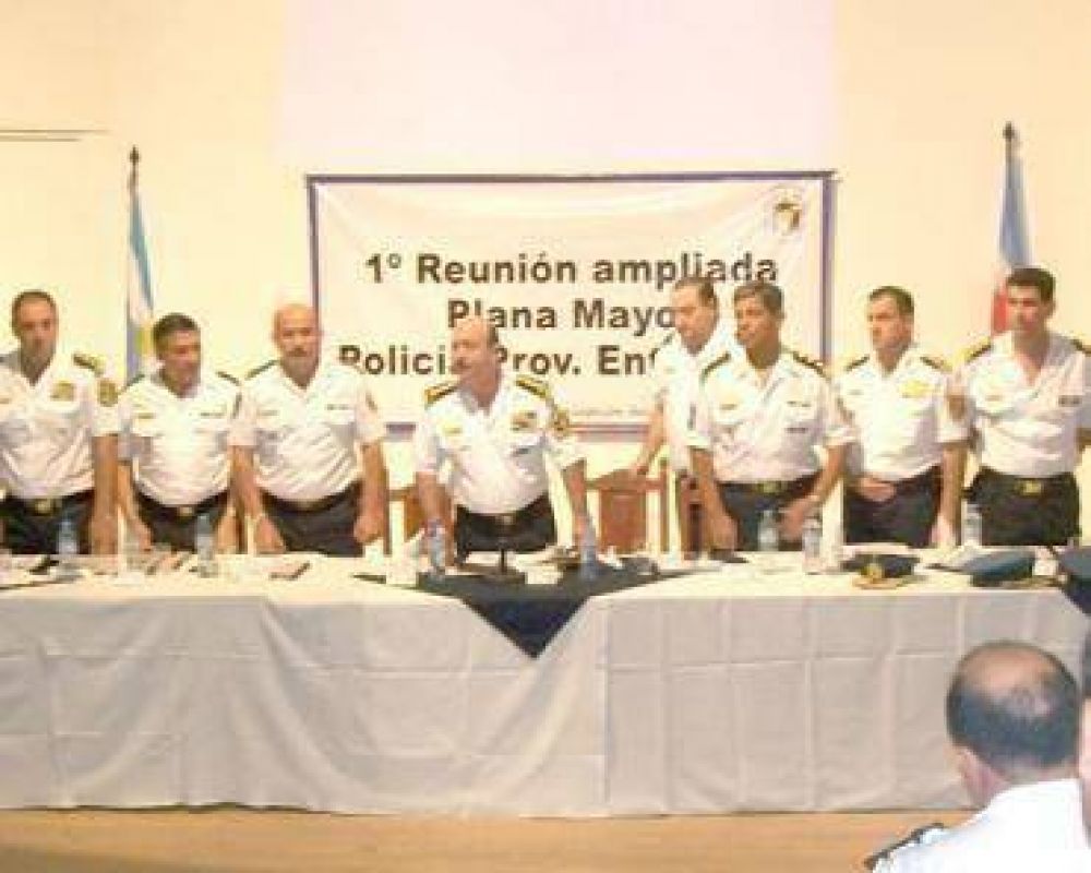 Reuni�n de la c�pula de la Polic�a provincial en la ciudad