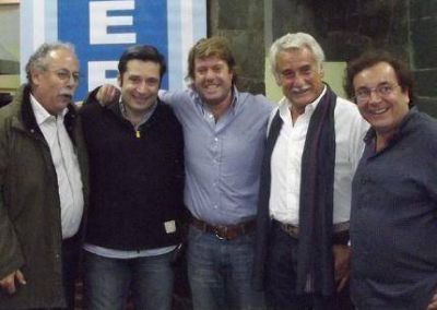 Dirigentes nacionales de SuteryH dieron su contundente apoyo a la candidatura de Diego Garciarena
