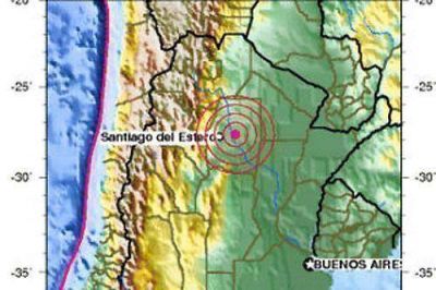 Sismo de 5.3� en Santiago del Estero
