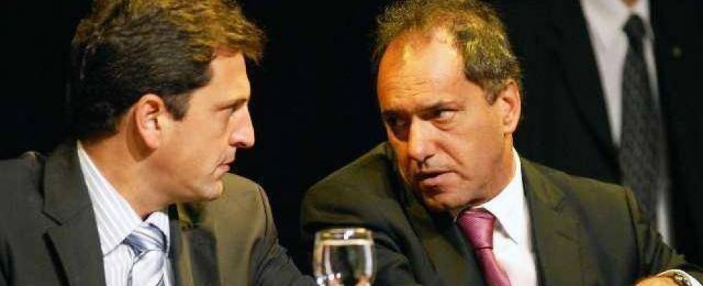 Si Massa enfrenta a Scioli quedar�a en segundo lugar