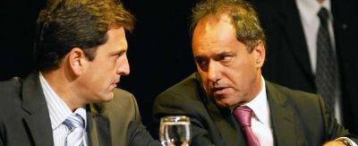 Si Massa enfrenta a Scioli quedar�a en segundo lugar