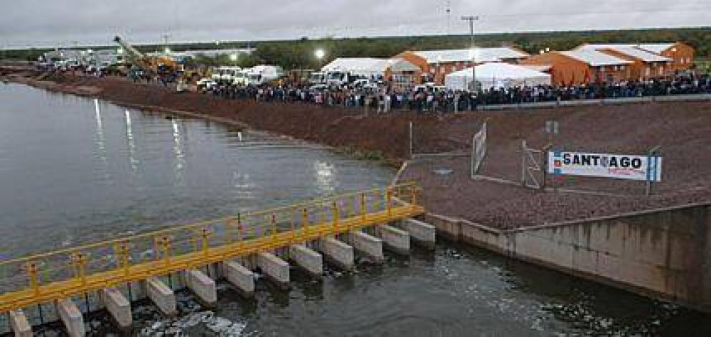 La Naci�n invertir� casi 200 millones m�s en obras h�dricas para Figueroa 