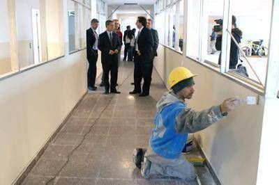 Avanza la obra del nuevo edificio de Transporte
