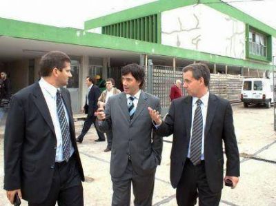 El Intendente Interino Marcelo Artime recorri� las obras del predio de Reforma Universitaria y Juan B Justo
