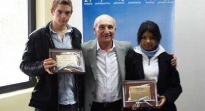 El EMDeR reconoci� a Juan Ignacio Curuchet y Micaela Peralta