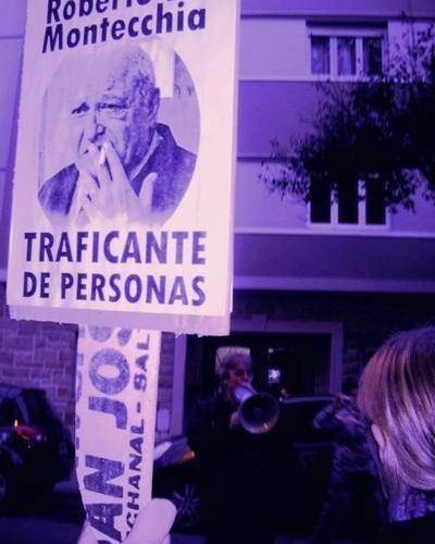Escrachan al abogado de la Posada: denuncian complicidad con la explotaci�n sexual de mujeres