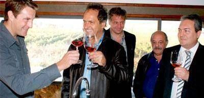 Scioli quiere que Sierra de la Ventana sea la sede de la Fiesta Provincial de la Vendimia 