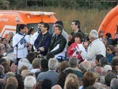 Qued� inaugurado el nuevo acceso a Chivilcoy avenida 'Presidente Per�n' 