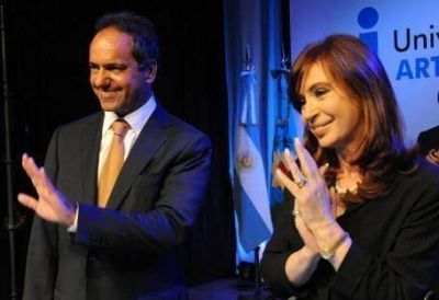 Scioli insiste en reafirmar su compromiso con el Gobierno nacional