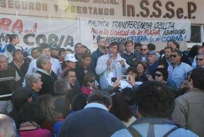 Insssep: Vallejos denunci� que el conflicto es una nueva estrategia de Capitanich para entregar el Instituto