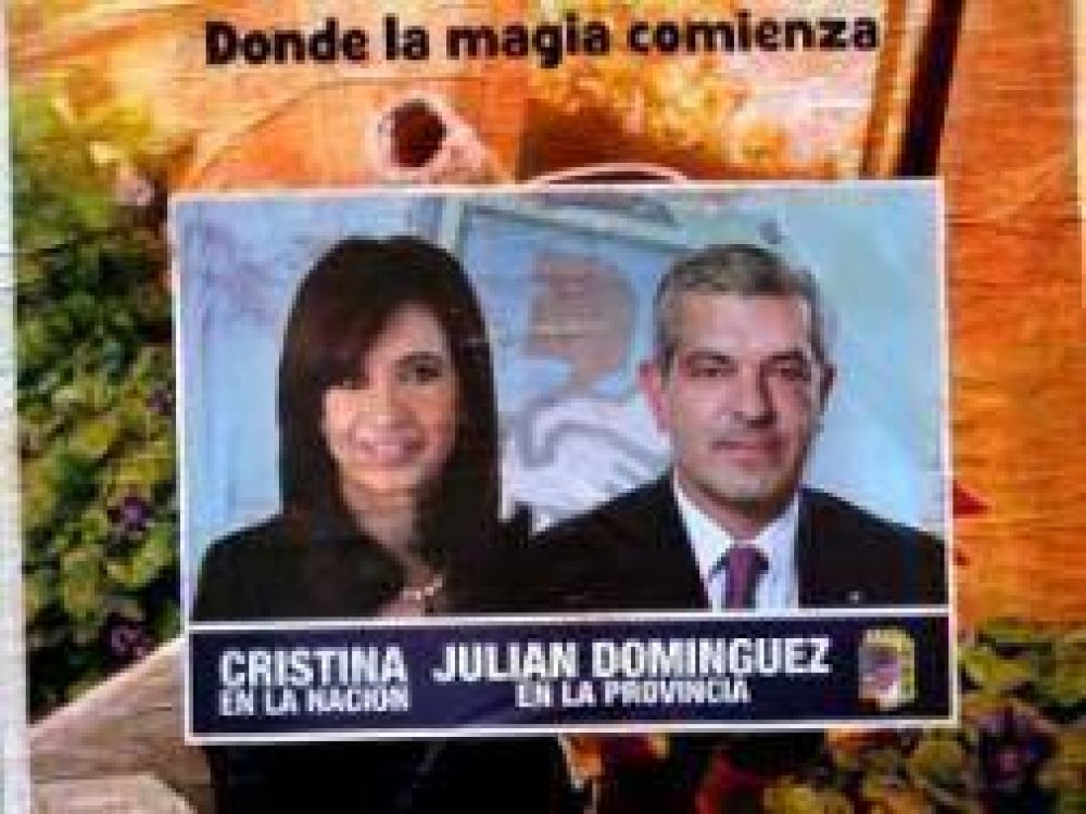 El Ministro Dom�nguez admiti� que quiere ser el vice de Scioli
