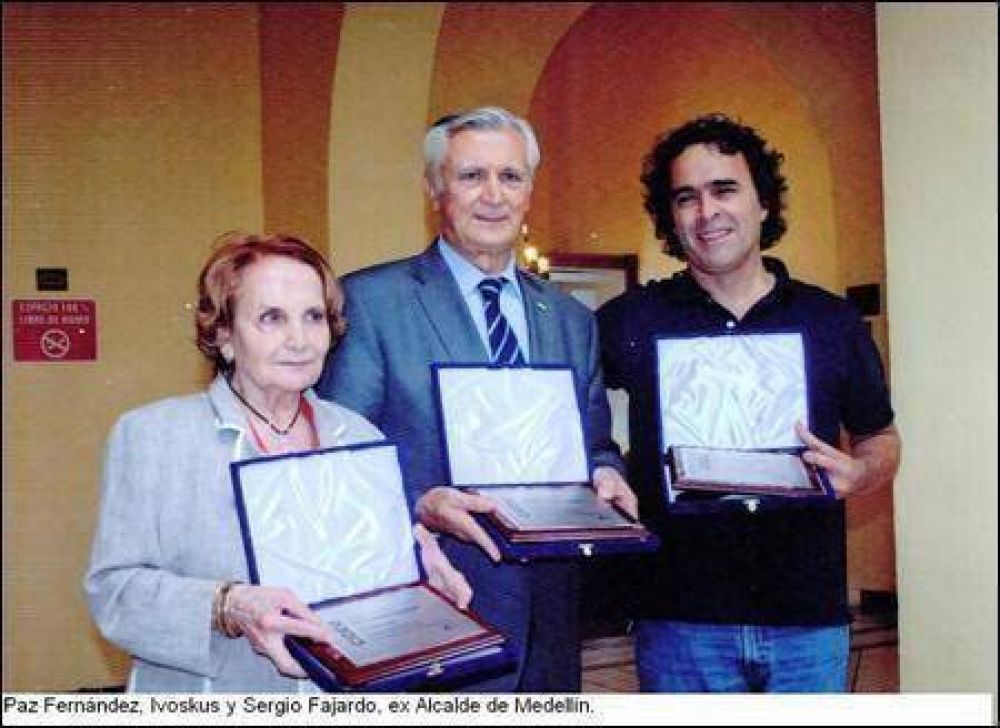 SAN MART�N - IVOSKUS FUE DISTINGUIDO EN M�XICO