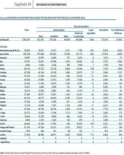 Chaco es la segunda provincia que m�s pensiones no contributivas recibe 