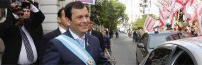 Zamora brind� su mensaje anual en la Legislatura 