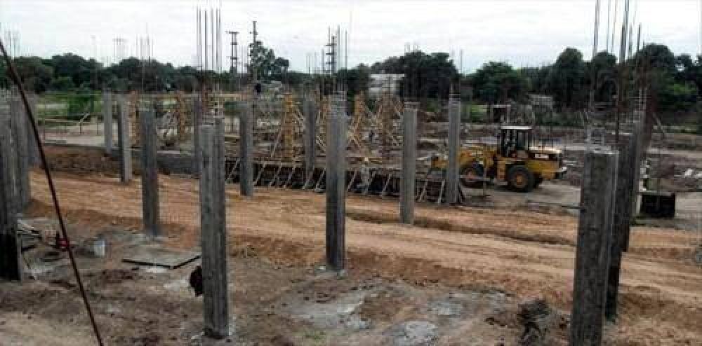 Avanzan las obras en el hospital 