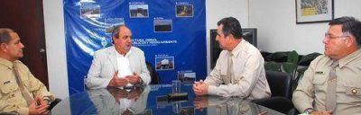 Ultiman detalles para la construcci�n del Escuadr�n de Gendarmer�a