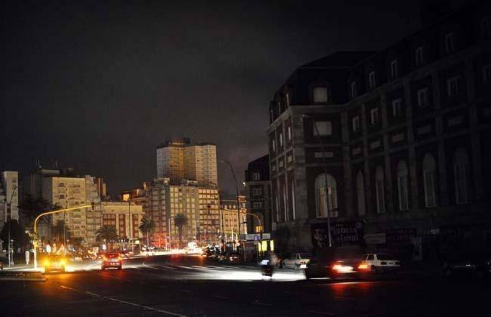 Apag�n en Mar del Plata y regiones adyacentes