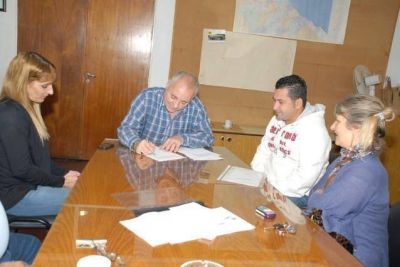 PTE. PER�N - REGUEIRO QUIERE UNA OFICINA DE LA ANSES EN GUERNICA